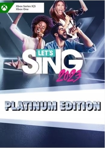 LETS SING 2023 PLATINUM KLUCZ XBOX ONE SERIES X/S