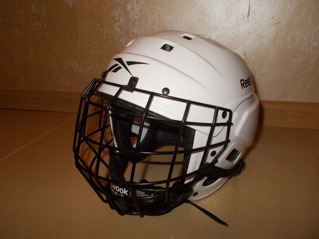 Kask hokejowy REEBOK 1K + krata FM 3K S 50-57cm