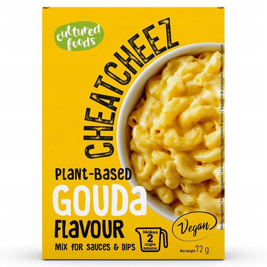 Roślinny sos lub dip "CHEATCHEEZ Gouda" Cultured Foods, 72g
