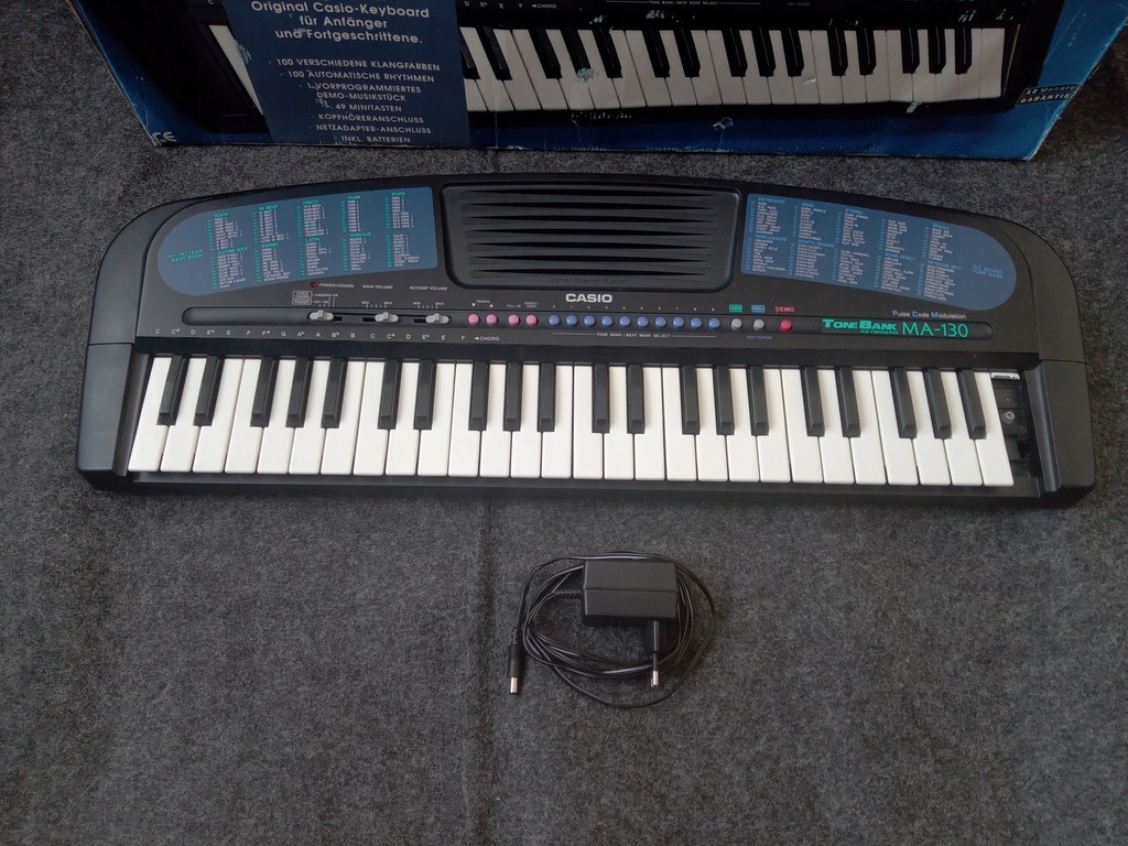 Keyboard Casio MA130 11828046555 oficjalne archiwum Allegro