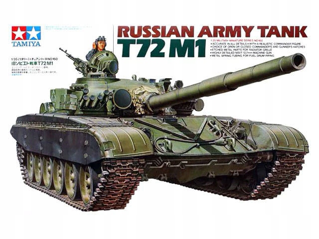 Tamiya 35160 1:35 Czołg T-72M1