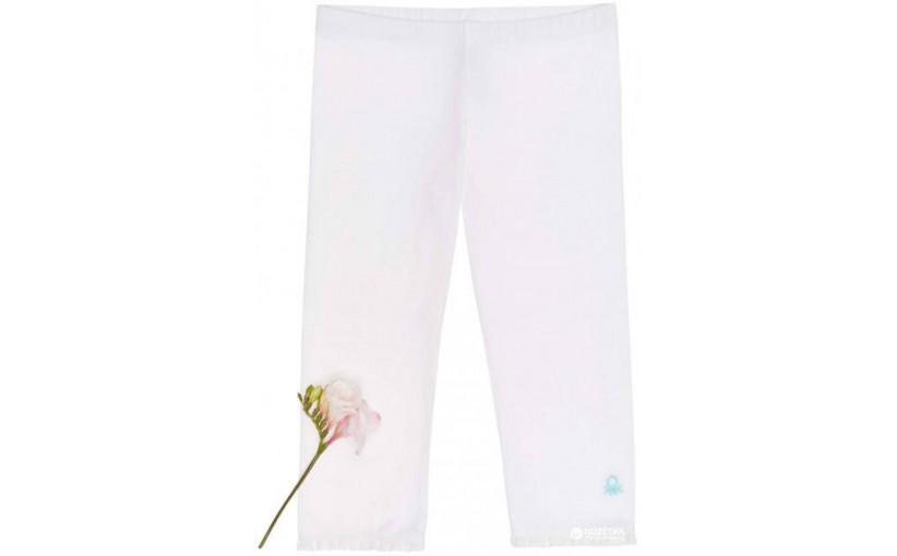 B07K017 BIAŁE KLASYCZNE LEGGINSY BENETTON 160