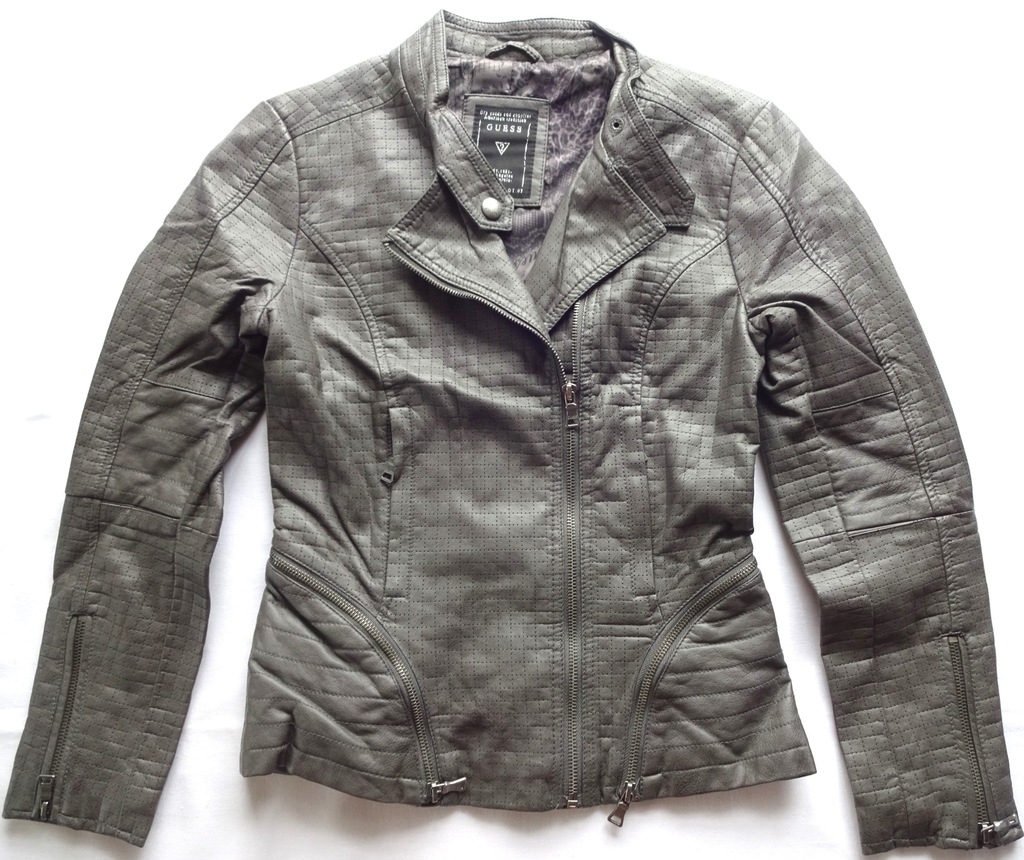 GUESS KURTKA DAMSKA RAMONESKA XS SZARA