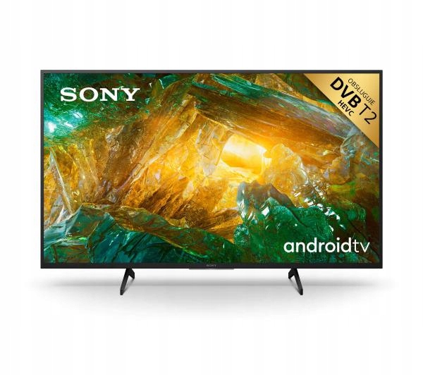 Android TV 49" LED Sony KD-49XH8096 4K UHD HDR HEVC Motionflow XR 400 Hz