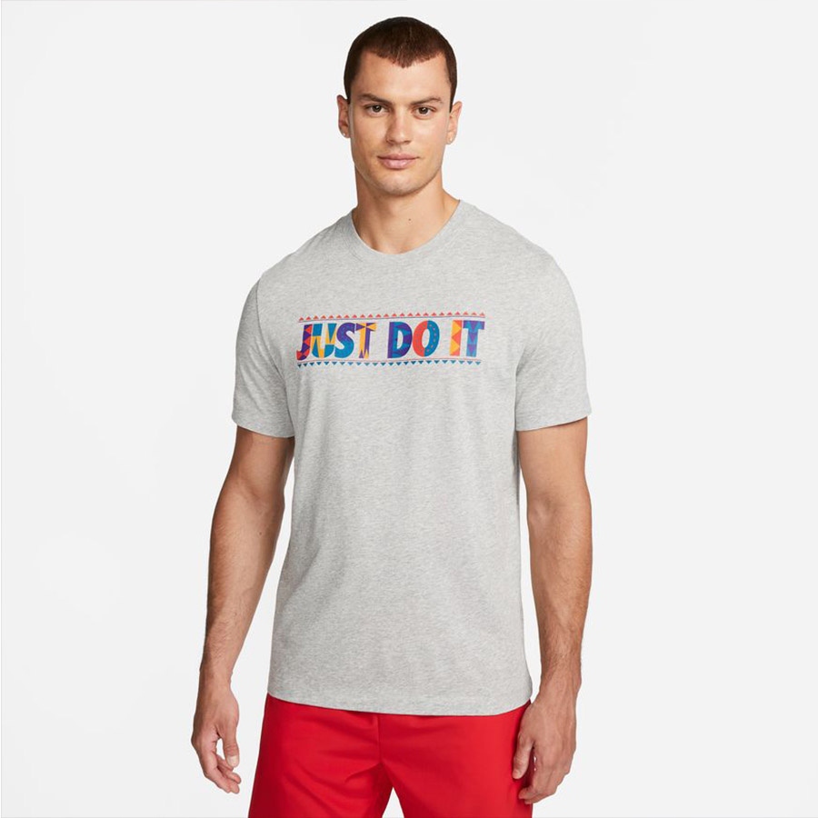 Koszulka Nike Dri-Fit DX0987 063 szary S