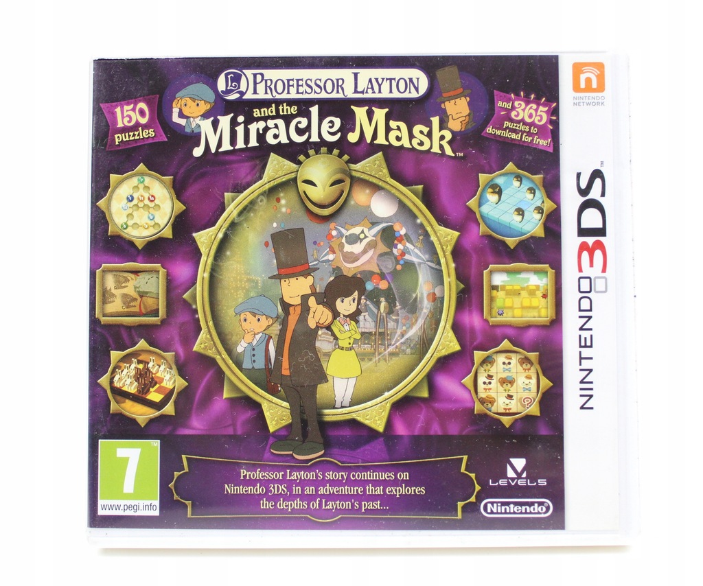 Professor Layton and the Miracle Mask 3DS