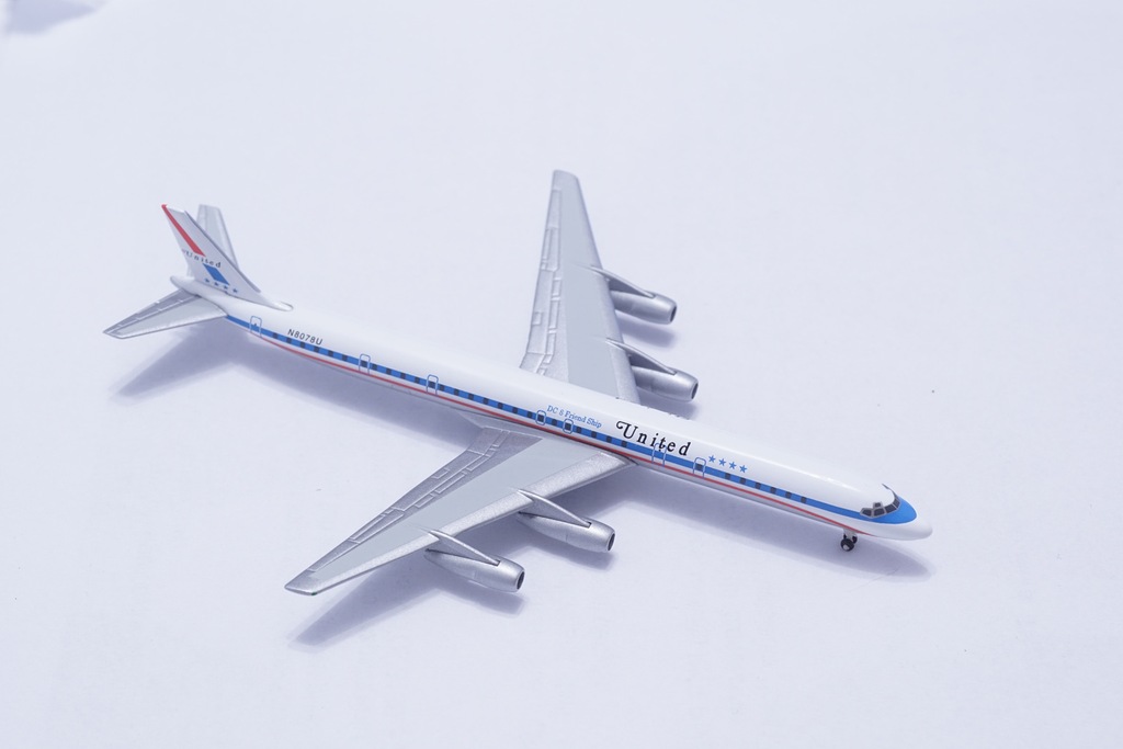 HERPA Douglas DC-8 United Airlines skala 1:500