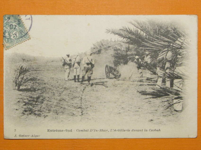 #49862, Algieria, artylerzyści pod d In-Rhar, 1907