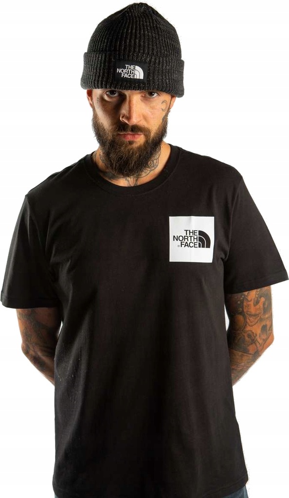 THE NORTH FACE S S FINE TEE JK _M_ Męskie Koszulka