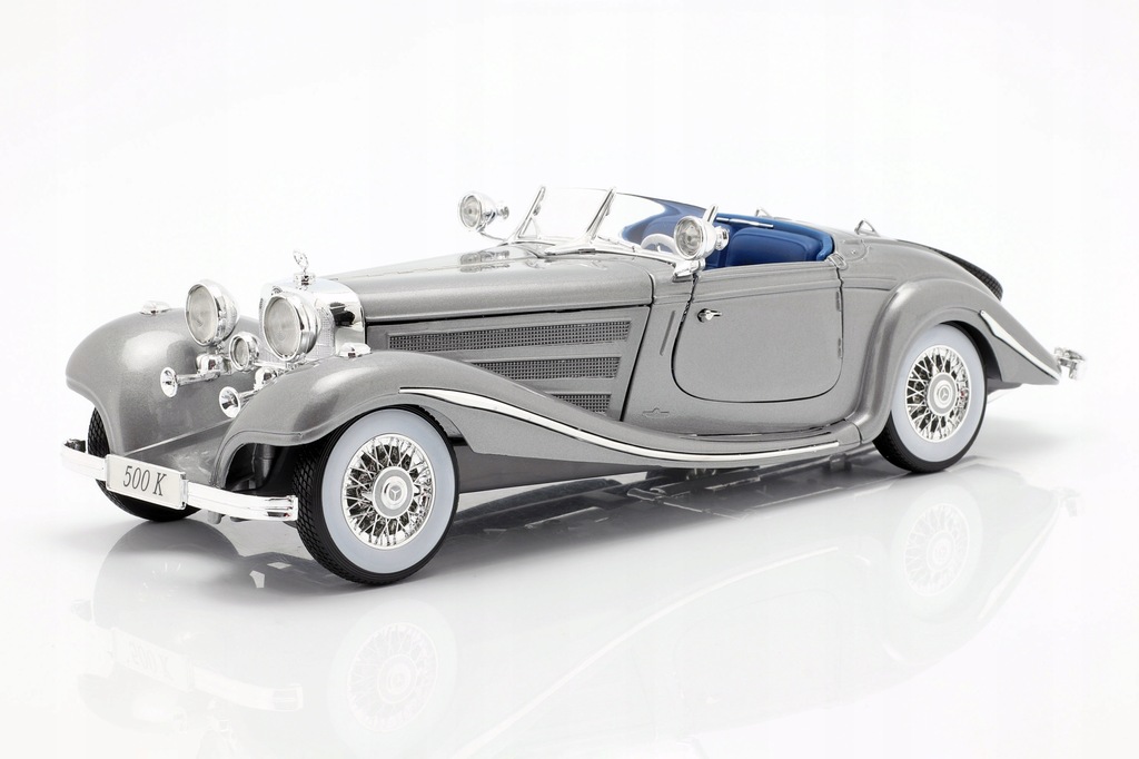 Modell Auto Maisto Mercedes Benz 500 K Special Roadster 1936 1:18 In - Foto 6