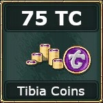 75 TIBIA COINS
