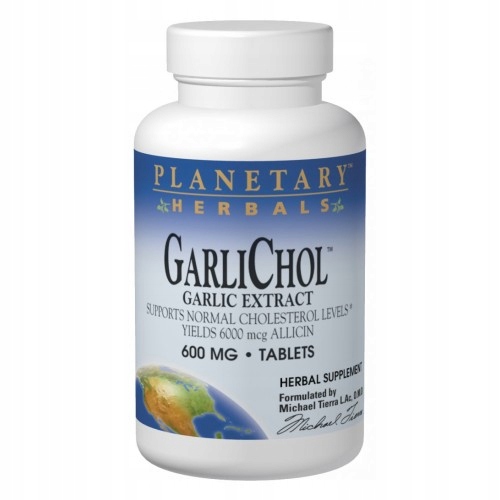 Planetary Herbals, Garlichol, 650 mg, 50 Tabs