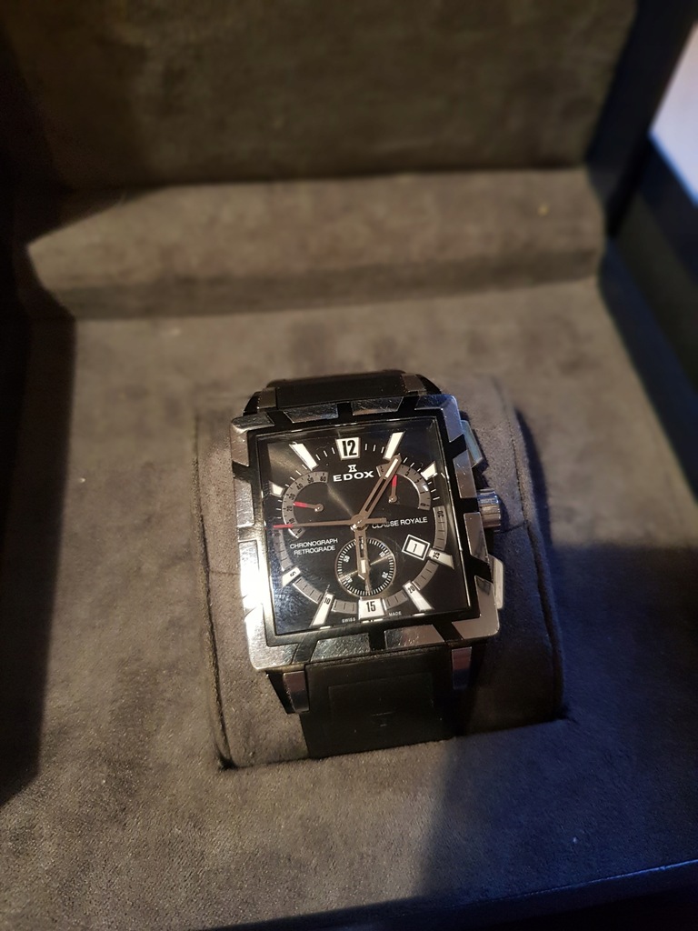 EDOX CLASSE ROYALE CHRONOGRAPH RETROGRADE 9772387571 oficjalne