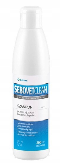 Sebovet-Clean - przeciw łojotokowi dla psa 200ml