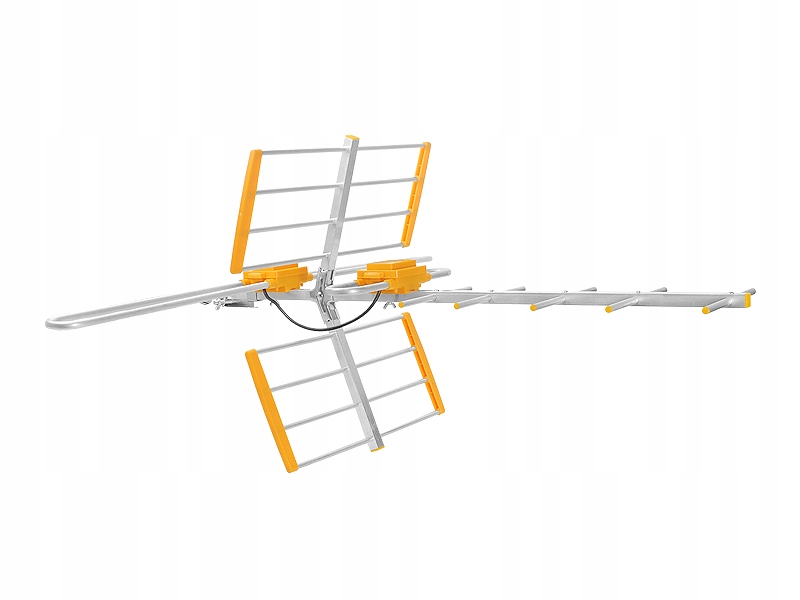1 szt. Antena DVB-T GALAXY COMBO polaryzacja poziom/pion, zysk UHF 10-14dB,