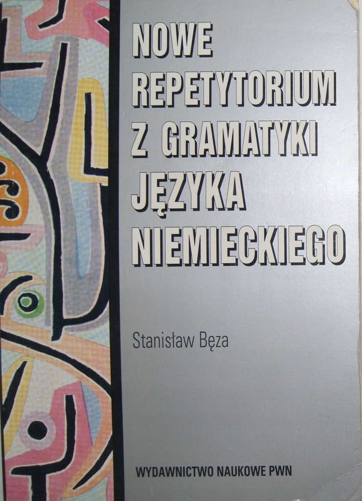 Stanisław Bęza Nowe repetytorium z gramatyki języka niemieckiego