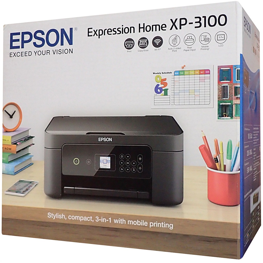 Купить Устройство Epson XP-3100 3 в 1, двусторонний Wi-Fi-принтер: отзывы, фото, характеристики в интерне-магазине Aredi.ru