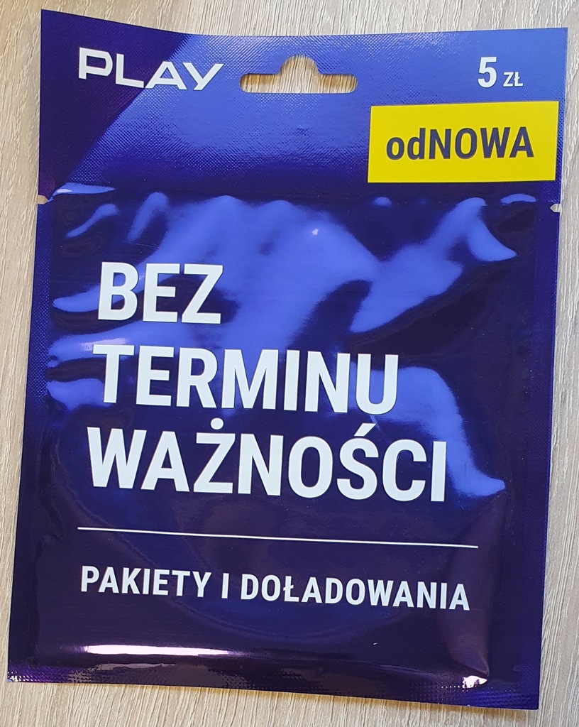 STARTER PLAY BEZ TERMINU WAŻNOŚĆI odNOWA