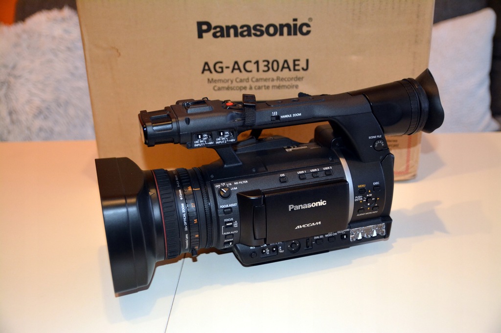 Kamera PANASONIC AG-AC 130 AEJ z h 7800231522