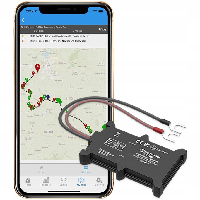 Lokalizator GPS PRO Tracker do ŁÓDŹ TAXI AUTO TIR