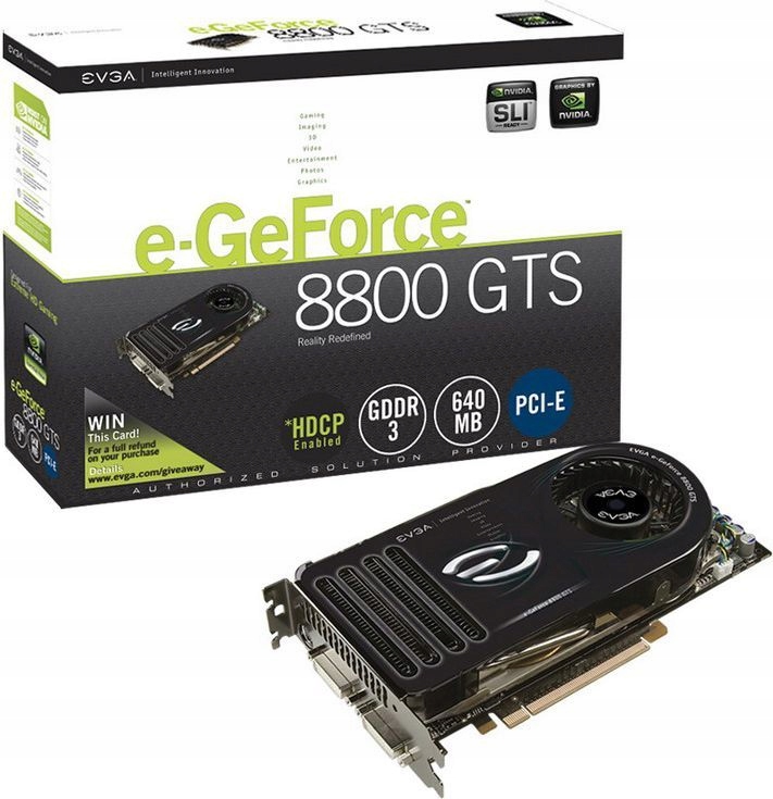 Karta graficzna GeForce 8800 GTS 512MB SPRAWNA