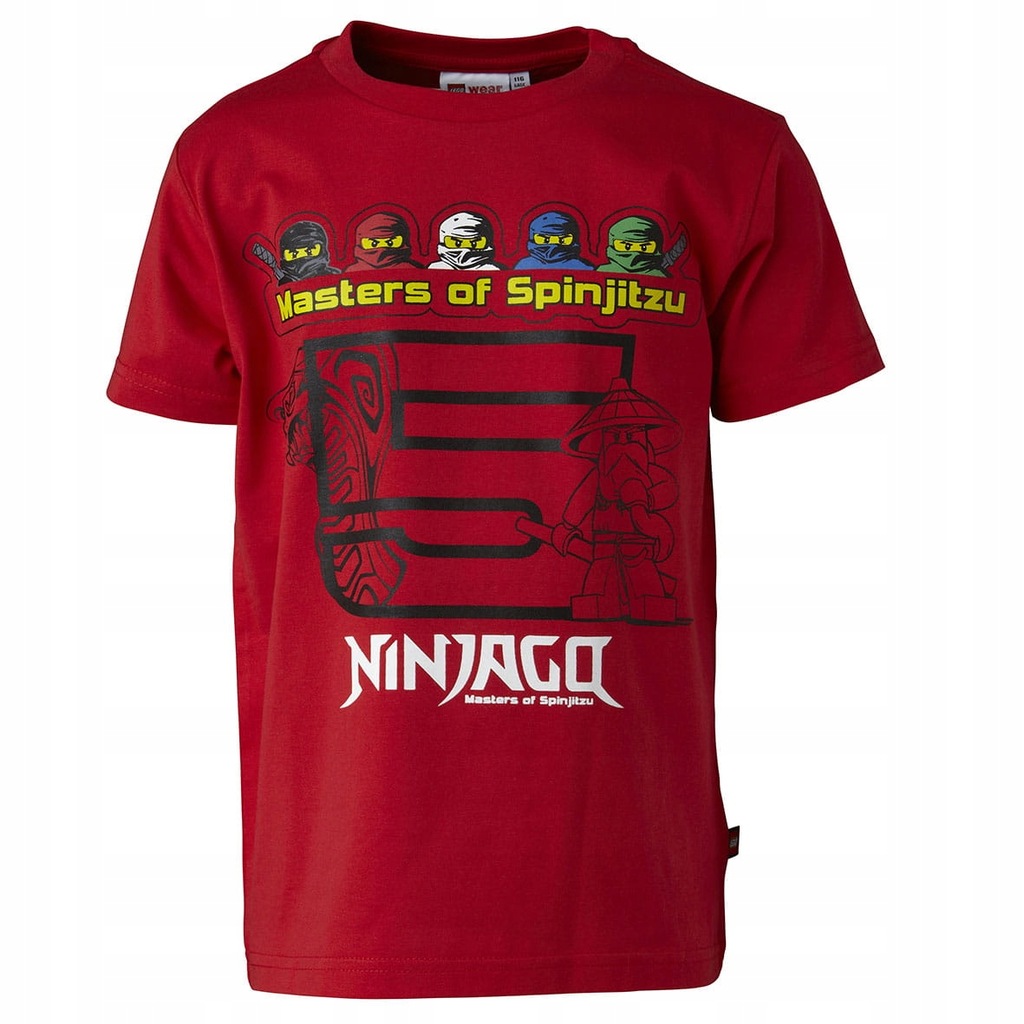 Tshirt LEGO NINJAGO THOR 403 czerwony (350) r.128