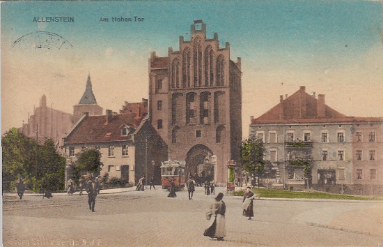 Allenstein- Olsztyn, Am hohen Tor