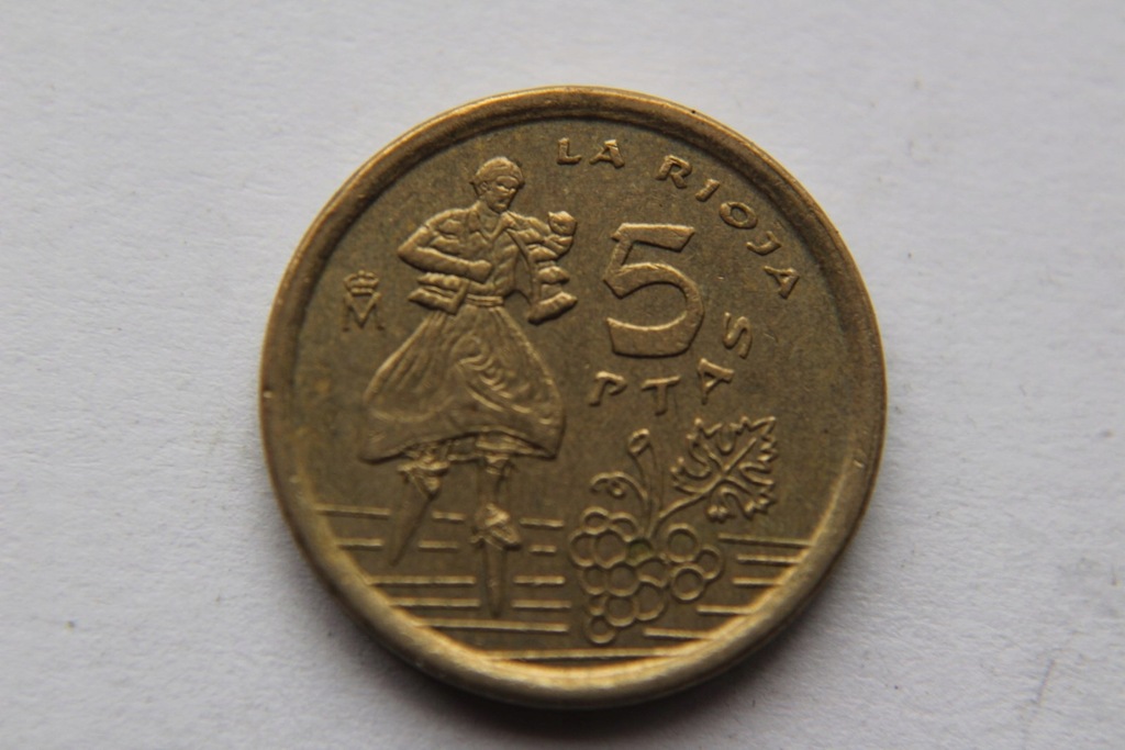 5 PESETAS 1996 R. HISZPANIA -CH102