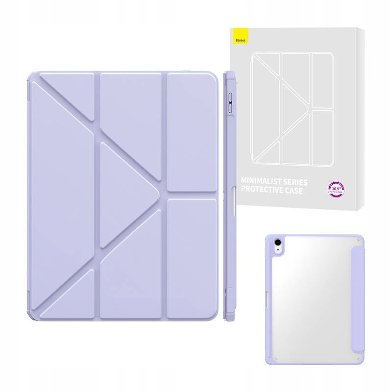 Etui ochronne do Ipad 10 10.9" Baseus Minimalist (fioletowy)