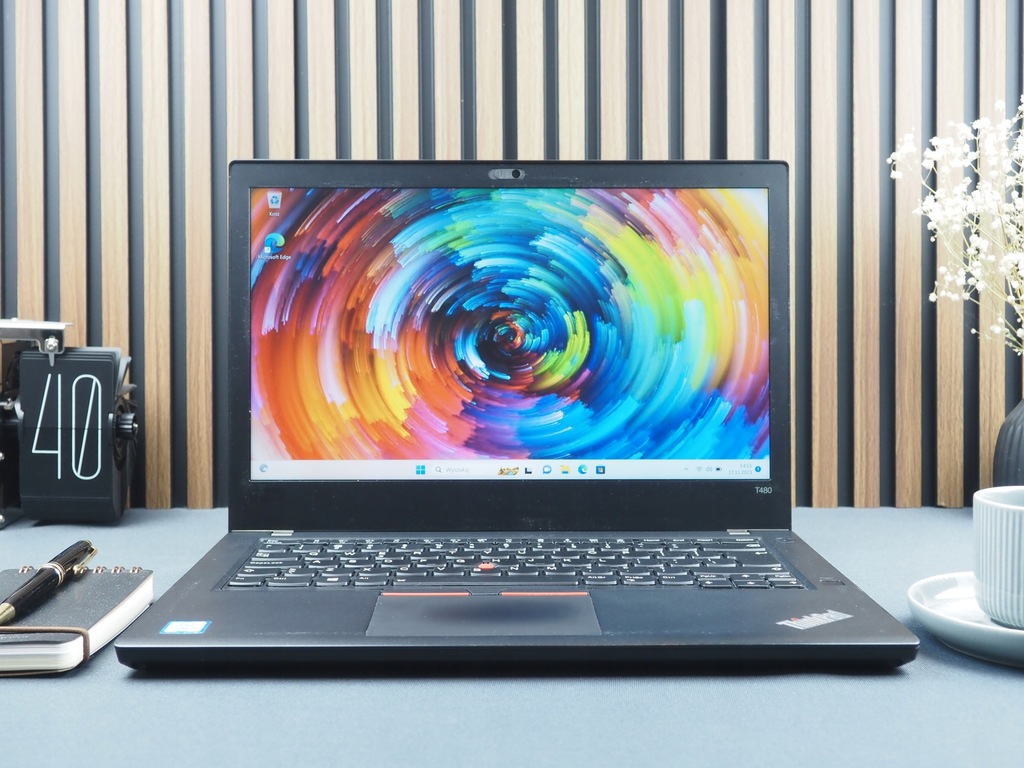 Laptop Lenovo ThinkPad T480 i5-8250U 8 256 FHD IPS LTE Windows 11 Pro