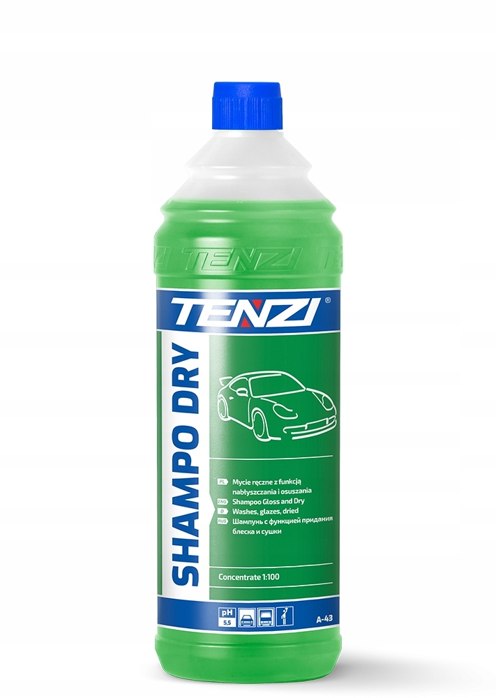 TENZI SHAMPO DRY 1L - Szampon Nabłyszczający