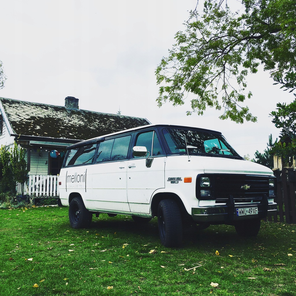 Chevrolet G20 - wynajem reklama, promocja , ślub