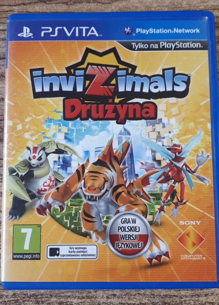 Invizimals Drużyna PS Vita od L03