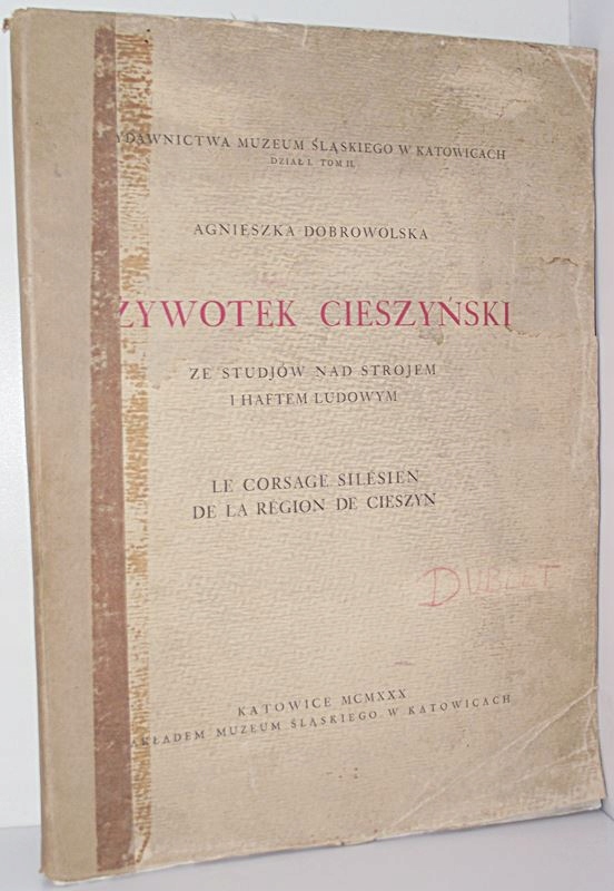 ŻYWOTEK CIESZYŃSKI Agnieszka Dobrowolska 1930
