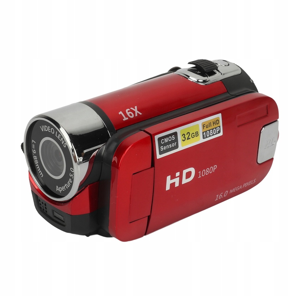 Kamera cyfrowa D90 1080P 16 MP 2,4-calowa kamera z obrotowym ekranem 41