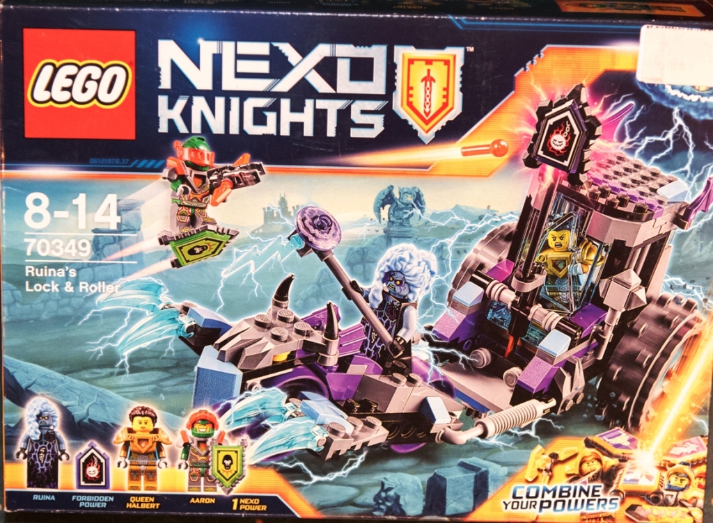 KLOCKI Lego - nowe NEXO KNIGHTS ,8-14,70349