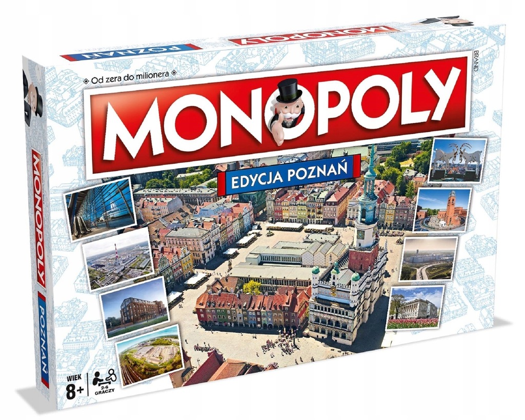 Gra planszowa Hasbro Monopoly Poznań