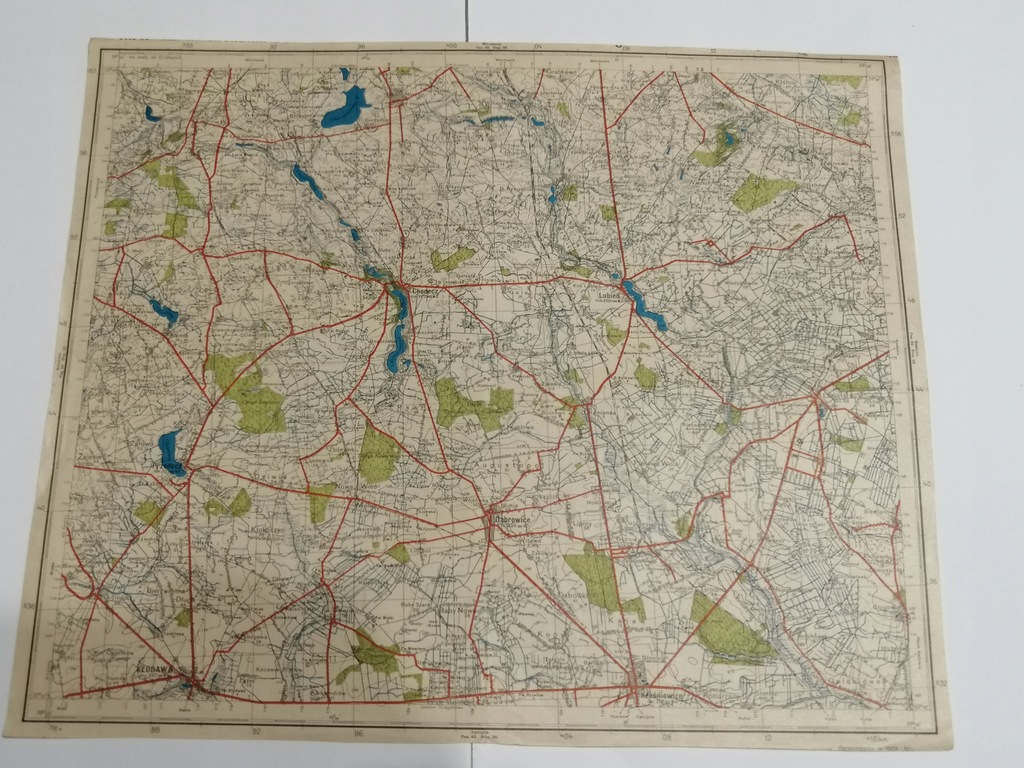 MAPA PRZEDECZ- CHODECZ- LUBIEŃ