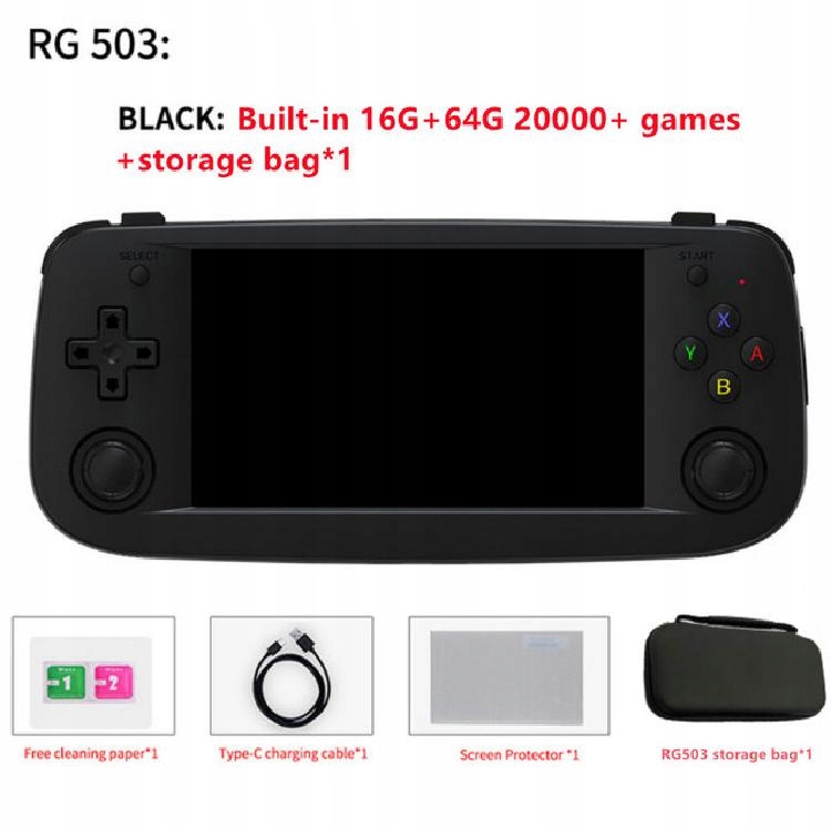 Anbernic New RG503 Linux Portable Game Console 4,9