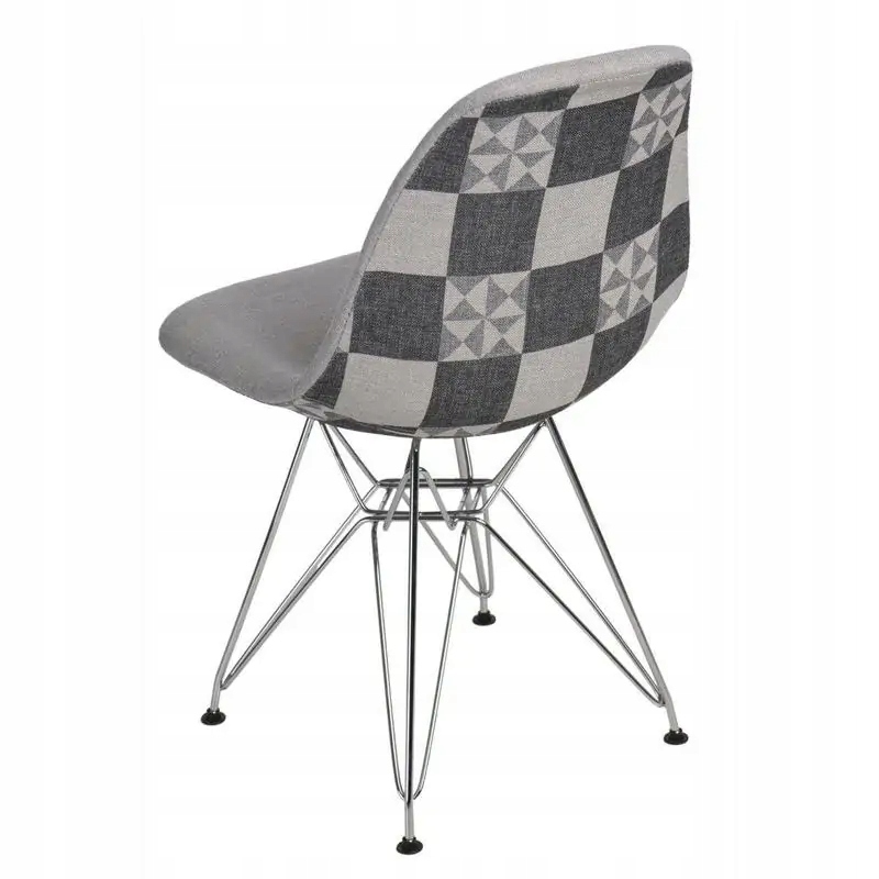 Krzesło P016 DSR Pattern szare/patchwork