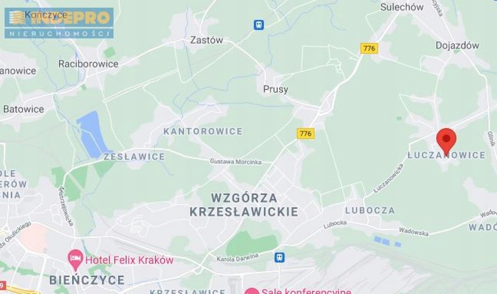 Działka, Kraków, Wzgórza Krzesławickie, 4962 m²