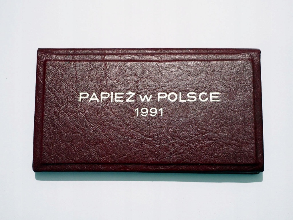 130027 Medale Papież w Polsce 1991 rok 2 sztuki