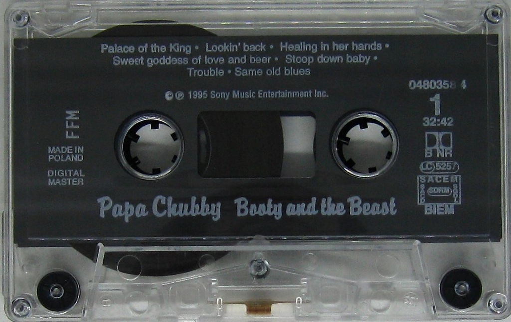 Купить POPA CHUBBY-Booty And The Beast [кассета]: отзывы, фото, характеристики в интерне-магазине Aredi.ru