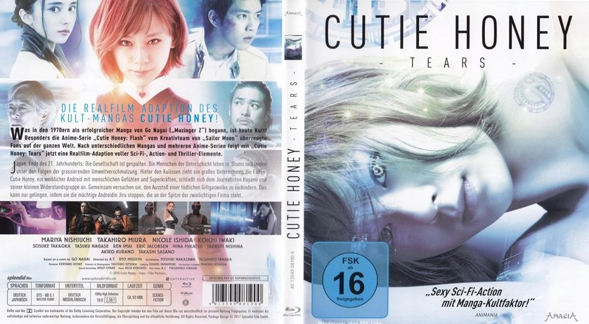 Cutie Honey Tears Bluray Manga Sci Fi Anime Jap De 7017 Oficjalne Archiwum Allegro