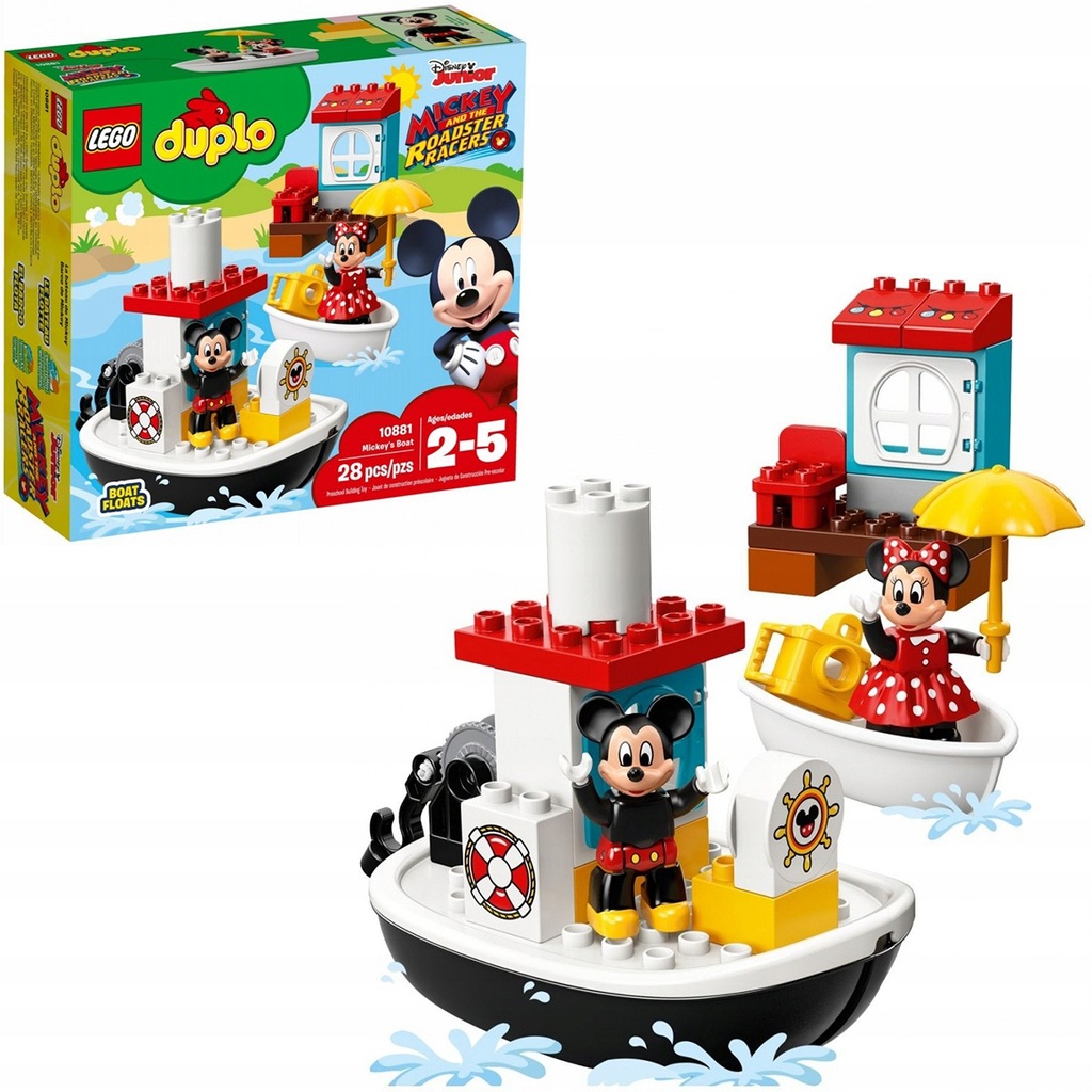 Zestaw dla dzieci LEGO DUPLO Disney łódka Mikiego