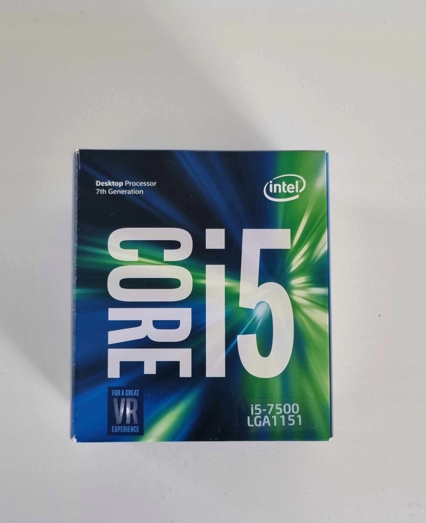 Intel i5-7500 4 x 3.4 GHz Gen. 7 processor
