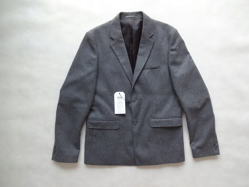Marynarka SELECTED SHPEER BLAZER 50 M SZARA WEŁNA