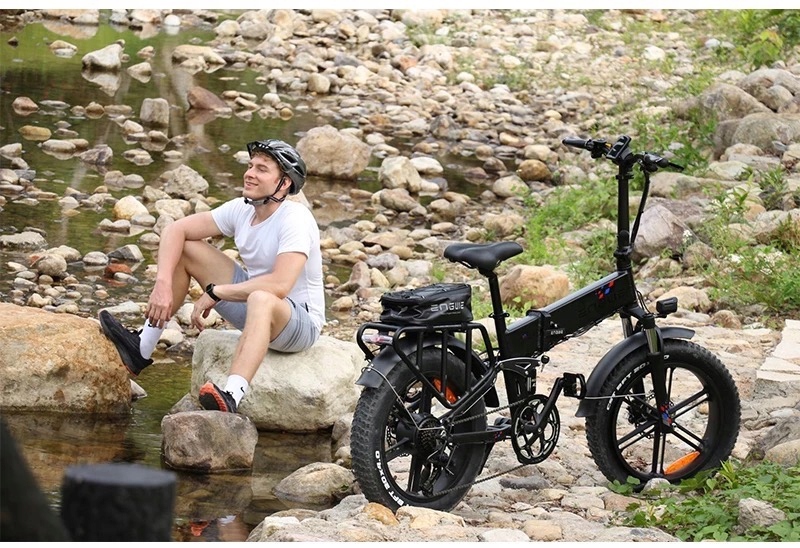 Rower elektryczny Engwe ENGINE Pro szary 11504770965 oficjalne