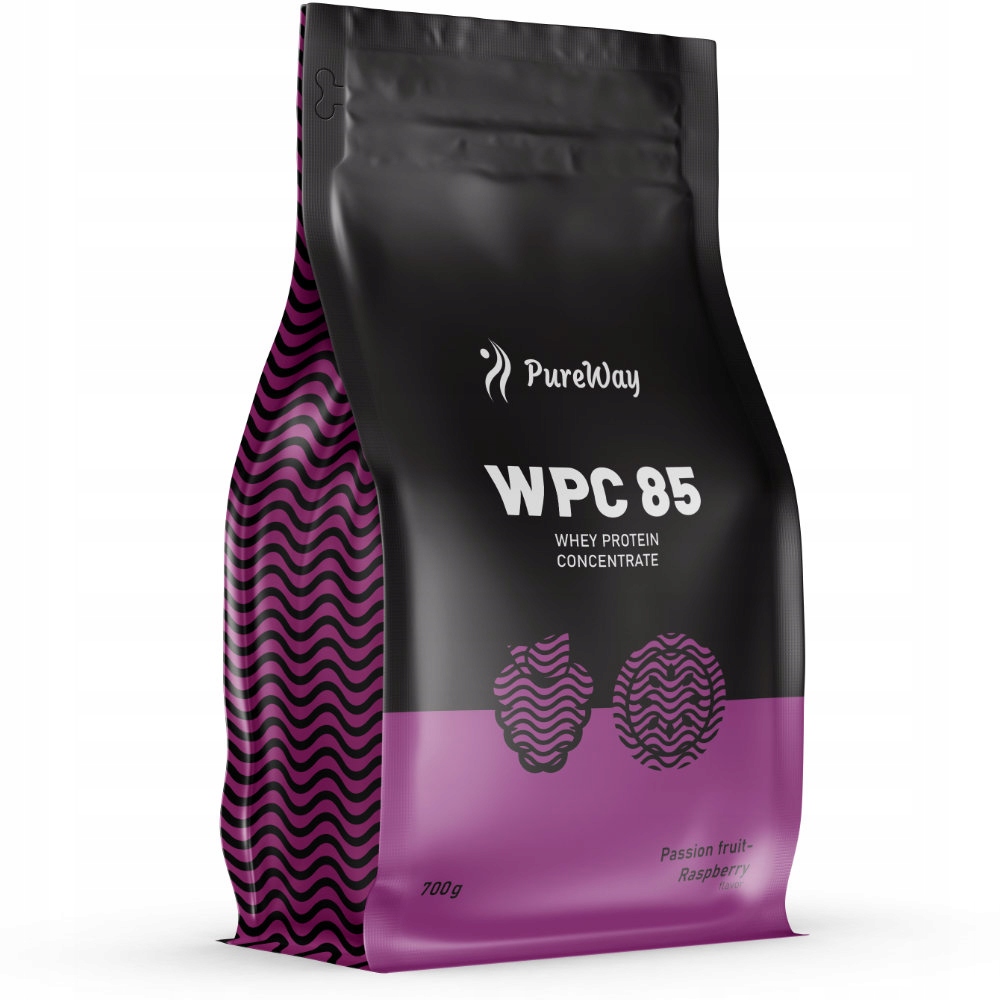 PureWay Odżywka białkowa WPC85 700g marakuja-malin