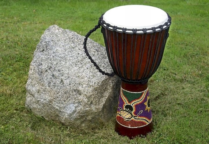 Djembe jamba - Bęben drewniany - wys. 70 cm